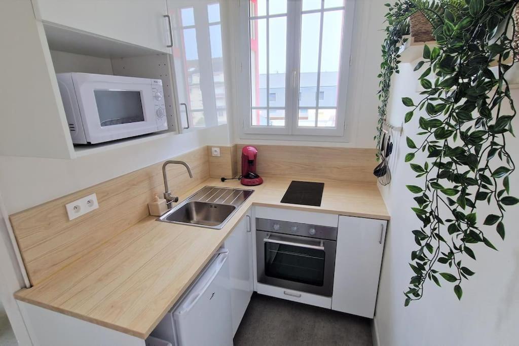 Appartement Ouistreham Proche Centre Et Plage Экстерьер фото